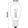 Kép 3/4 - AVIDE ARAC14WW-15W Hűtőizzó 15W E14 3000K