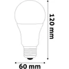 Kép 2/3 - AVIDE ASG27RGBW-9,7W-RC Smart LED fényforrás A60 9,7W RGB+W 2700K IR távirányítóval