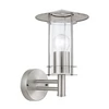 Kép 1/2 - EGLO 30184 Kültéri fali lámpa LISIO E27 1x60W nemesacél