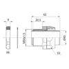 Kép 2/2 - GEWISS DX54040 Lágy PVC spirálcső tömszelence 40-es M40x1,5