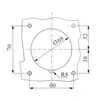 Kép 4/4 - GEWISS GW62220H Beépíthető aljzat 32A 4