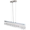 Kép 2/4 - GLOBO 67059-5H Függeszték króm/üveg 5xLED 25W