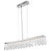 Kép 3/4 - GLOBO 67059-5H Függeszték króm/üveg 5xLED 25W