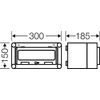 Kép 2/2 - HENSEL MI 1111 Kismegszakító szekrény 1 sor + ajtó