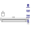 Kép 6/6 - KANLUX 33164 Por- és páramentes LED-lámpa 46W 6000lm 4000K 120cm TP STRONG ECO
