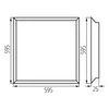 Kép 4/4 - KANLUX 37173 BLINGO U34W 4080 60NW lámpa