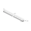 Kép 6/11 - LUCE&amp;LIGHT NEVA1.2 45W 24VDC 3000K 3479lm 10x40° 1517mm LED lámpatest