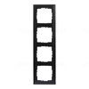 Kép 1/3 - LEGRAND 721524 Suno 4-es keret, fekete