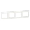 Kép 2/2 - LEGRAND 774454 Valena 4-es keret vízszintes fehér