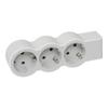 Kép 2/3 - Legrand 694573 Elosztósor Standard 3x2P+F, vezeték nélkül, fehér-szürke