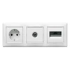 Kép 2/2 - LEGRAND 770230 Valena csatlakozóaljzat 1xRJ45 fehér Kép 2/2 - LEGRAND 770230 Valena csatlakozóaljzat 1xRJ45 fehér