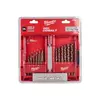 Kép 2/4 - MILWAUKEE 4932352470 Csigafúró készlet 19 részes 1,0-10mm HSS-G Red Cobalt