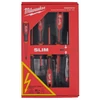 Kép 1/4 - MILWAUKEE 4932478737 VDE Csavarhúzó 3 oldalú markolattal  5 darabos készlet (SL3, SL4, PZ1,  PZ2, Teszter)