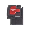 Kép 3/33 - MILWAUKEE 4933478099 Akkus keresztvonal és pontlézer L4 CLLP-301C (1 x 3,0 Ah akku + USB töltőkábel)