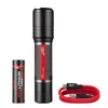 Kép 6/14 - MILWAUKEE 4933479637 Akkus LED zseblámpa 2000 lumen állítható fókusszal L4 FL2000-301 (1 x 3,0 Ah akku + USB)