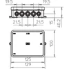 Kép 3/4 - OBO 2000410 Kötődoboz 125x100x38 A18 IP54