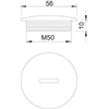 Kép 2/2 - OBO 2033032 Vakdugó M50x1,5