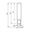 Kép 2/5 - PHILIPS 8718696541296 LED kompaktcső lámpa 2P G24d-2 PLC 6,5W 700lm 4000K CorePro