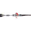 Kép 5/5 - RUNPOTEC 101210 Poliészter behúzó kötél acélcsévélő dobbal 12 mm 200 m 2180 kg