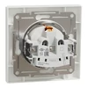 Kép 3/12 - SCHNEIDER EPH2900221 Asfora Aljzat, gyermekvédelemmel, csavaros bekötés, fehér 2P+F
