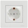 Kép 5/12 - SCHNEIDER EPH2900221 Asfora Aljzat, gyermekvédelemmel, csavaros bekötés, fehér 2P+F