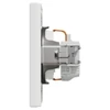 Kép 6/12 - SCHNEIDER EPH2900221 Asfora Aljzat, gyermekvédelemmel, csavaros bekötés, fehér 2P+F