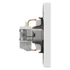 Kép 8/12 - SCHNEIDER EPH2900221 Asfora Aljzat, gyermekvédelemmel, csavaros bekötés, fehér 2P+F