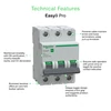 Kép 3/3 - SCHNEIDER EZ9F27306 EASY9 PRO Kismegszakító 6kA, 3P, B, 6A