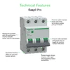 Kép 3/3 - SCHNEIDER EZ9F27363 EASY9 PRO Kismegszakító 6kA, 3P, B, 63A