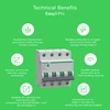 Kép 2/3 - SCHNEIDER EZ9F27432 EASY9 PRO Kismegszakító 6kA, 4P, B, 32A Kép 2/3 - SCHNEIDER EZ9F27432 EASY9 PRO Kismegszakító 6kA, 4P, B, 32A