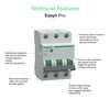 Kép 2/3 - SCHNEIDER EZ9F57310 EASY9 PRO Kismegszakító 6kA, 3P, C, 10A