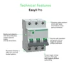 Kép 3/3 - SCHNEIDER EZ9F57320 EASY9 PRO Kismegszakító 6kA, 3P, C, 20A