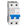 Kép 1/6 - SCHRACK AM617206 Kismegszakító AMPARO 6kA, C 6A, 2 pólusú