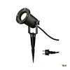 Kép 1/5 - SCHRACK LI227410 Nautilus Spike XL GU10 11W Lámpatest fekete