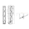 Kép 8/9 - SCHRACK SI337010 NH1 Függőleges biztosítós kapcsoló 250A, M12, 185mm rendszer