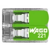 Kép 5/7 - WAGO 221-422 Vezeték összekötő oldható 2P 0,2-4mm2 GREEN RANGE