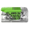 Kép 6/7 - WAGO 221-422 Vezeték összekötő oldható 2P 0,2-4mm2 GREEN RANGE