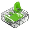 Kép 4/7 - WAGO 221-423 Vezeték összekötő oldható 3P 0,2-4mm2 GREEN RANGE