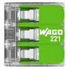Kép 5/7 - WAGO 221-423 Vezeték összekötő oldható 3P 0,2-4mm2 GREEN RANGE