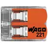 Kép 4/6 - WAGO 221-612 Vezetékösszekötő 2-es 6mm2 50db/csomag