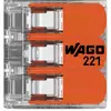 Kép 4/6 - WAGO 221-613 Vezetékösszekötő 3-as 6mm2 30db/csomag