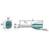 Kép 2/2 - WEIDMÜLLER 9004940000 Iker érvéghüvely 2x10/24 10mm2 20db/csomag