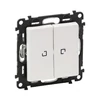 Kép 1/2 - LEGRAND 752128 Valena Life Csillárkapcsoló jelzőfénnyel 10 AX fehér