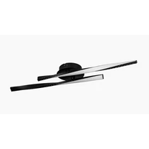 EGLO 75685 ADEJE mennyezeti lámpa alumínium, acél fekete / műanyag fehér 8w 1100lm 3000K