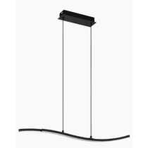 EGLO 99802 LEJIAS függeszték acél fekete / műanyag átlátszó 21,5W 2600lm 3000K