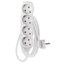 EMOS P0421R Elosztós hosszabbító 4-es 1,5m 230V