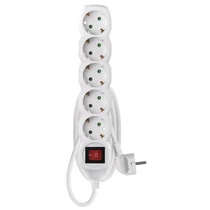 EMOS P1521R Elosztós hosszabbító kapcsolós 5-ös 1,5m 230V