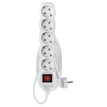 EMOS P1523R Elosztós hosszabbító kapcsolós 5-ös 3m