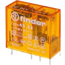 FINDER 40.52.9.024.0000 Relé 8A 24VDC monostabil IP20