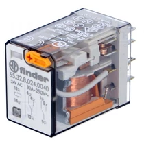FINDER 55.32.8.024.0040 Relé 2morse 24VAC 10A FINDER 55.32.8.024.0040 Relé 2morse 24VAC 10A